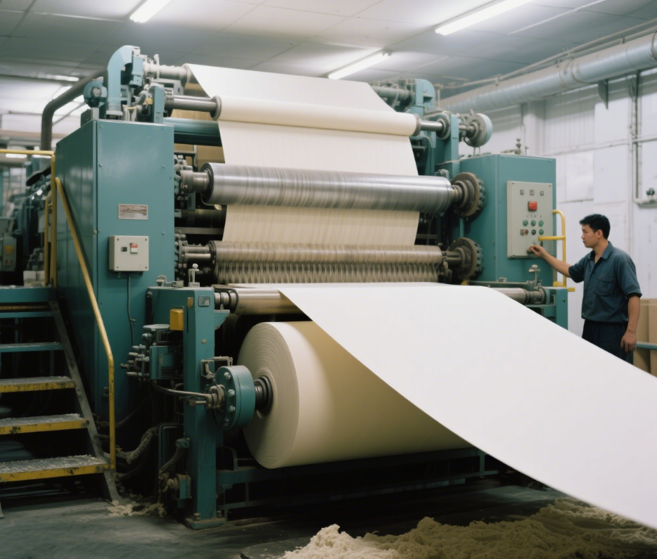 ما هما النوعان من الآلات الورقية؟