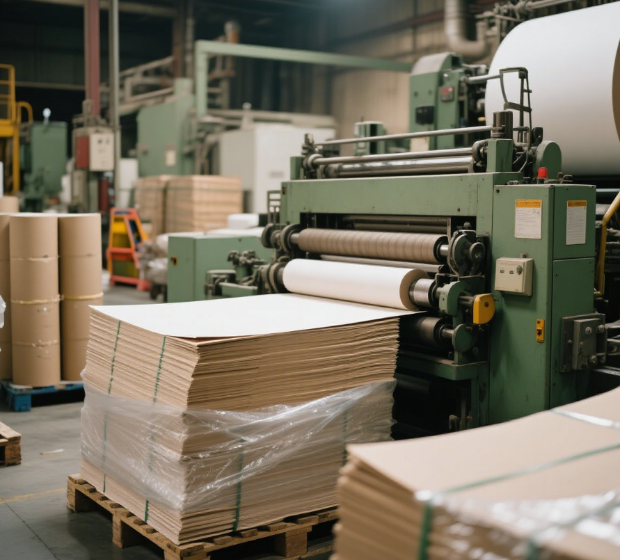 ما هي الجهاز المستخدم في صناعة الورق؟
