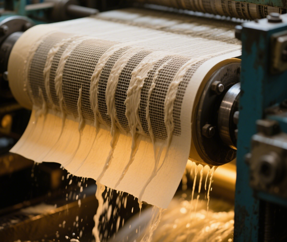 ما هي آلة صنع الورق؟