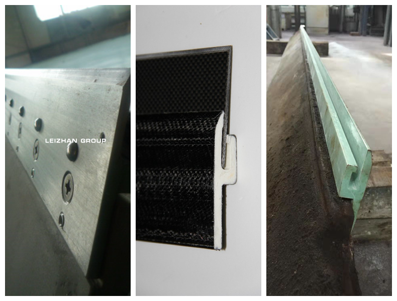 K35 Gravity Type Doctor Blade Top Plate لآلة الورق (1)